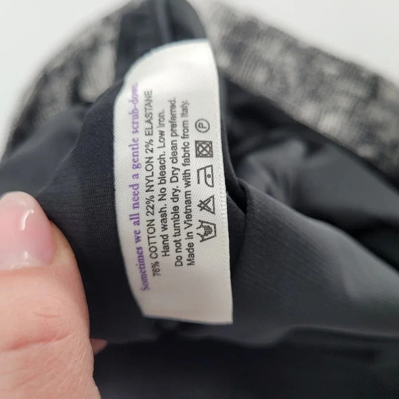 Mm.lafleur The Noho Crackle black and white pencil skirt size 14 - Picture 7 of 11